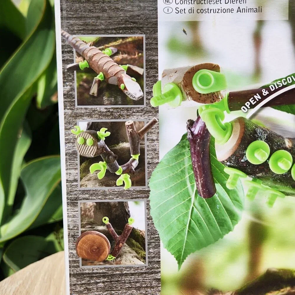 HABA Terra Kids Connectors Backyard Nature Craft Kit STEM ENGINEERING EA…